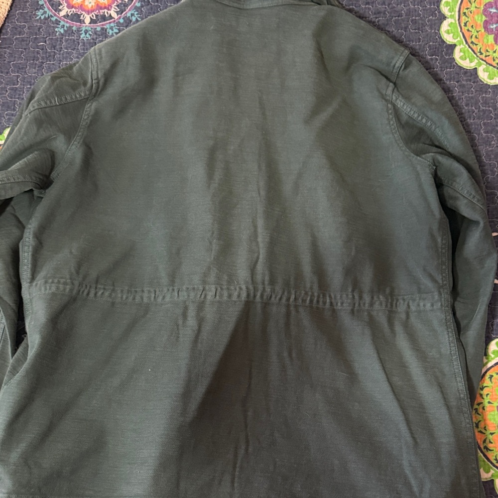 Carve Designs Dark Green Field Jacket with Flap Pockets - Picture 4 of 4